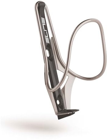 Elite Unisex – Erwachsene Morèo Trinkflaschenhalter, Schwarz,Silber, Einheitsgröße