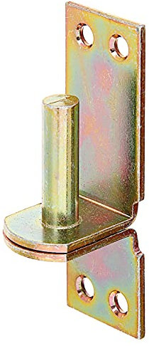 Alberts 311438 Kloben auf Platte | in den Ausführungen mit DI oder DII-Haken | galvanisch verzinkt, dickschichtpassiviert | Dornmaß Ø13 mm | Platte 100 x 35 mm