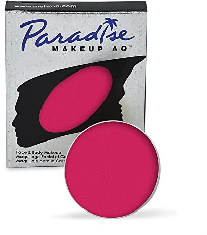 Mehron Paradise Make-up AQ | Wasseraktiviertes Gesichts- und Körperfarben | Dark Pink 7 g
