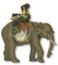 Elefant mit Mohr, für 8cm Figuren
