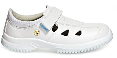 ABEBA ESD säkerhetssandaler 31795 S1 A-micro vit