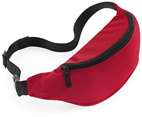 BagBase Unisex Gürteltasche, Classic Red, Medium BG042CRED