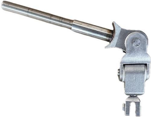 Loggyland Kreuzgelenk Schaukelhaken Schaukelgelenk M16x220mm für Nestschaukel mit Rundhölzern