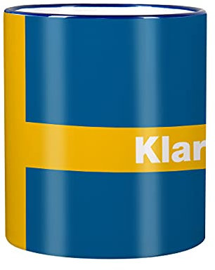 Herz & Heim® Tasse mit Wunschnamen und Flagge - Schweden -