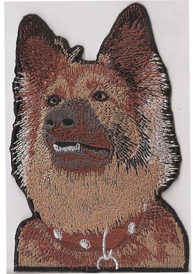 Deutscher SCHÄFERHUND, Shephard Hundeliebhaber Outdoorjacke Aufnäher Patch