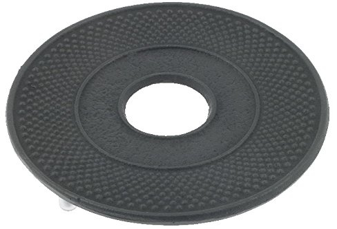 Iwachu 480-113 Hobnail Untersetzer aus Eisen, schwarz, gegossen