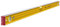STABILA Magnet-Wasserwaage Type 96-2 M, 122 cm, extrasteifes Alu-Profil, extrastarke Seltenerd-Magnete, 1 Horizontal-/2 Vertikal-Libellen, stoßdämpfende Endkappen, Rutsch-Stopper, Made in Germany