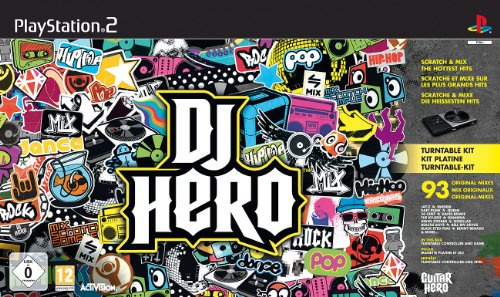 DJ Hero - Turntable Kit Includes Game (PS2)