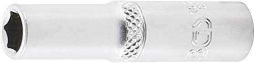 BGS 10507 | Llave de vaso hexagonal, larga | entrada 6,3 mm (1/4) | 7 mm