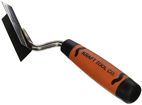 Kraft Tool PL591PF Stainless Steel 90-Degree Outside Corner Trowel with ProForm Handle, 3-1/8 x 3/4-Inch