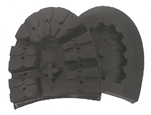 Vibram Montagna Rubber Lug Heel - Black