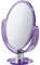 Gedy appoggio, Misure e Peso: 25X17,6X10 CM & 0,3 kg, Bagno Realizzato in ABS, Finitura Lilla, Specchio Design R&S, 2 Anni di Garanzia, Unica