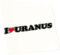 INDIGOS UG Autoaufkleber - Aufkleber - JDM - Die Cut - Sticker fürs Auto mit Herz - 15 cm - I Love Uranus