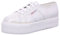 Superga Damen 2790-lamew Sneaker, Grau (Grey Silver 031), 38 EU
