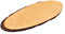 Kesper - Tabla de servir (madera de aliso), color marrón, talla 50 - 59 cm longitud x 20 cm, 1.8 cm espesor