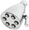 Speakman S-2252 Signature Icon Anystream-Cabezal de ducha ajustable de alta presión-1.75 latón macizo de repuesto, cromo pulido, 2.5 GPM