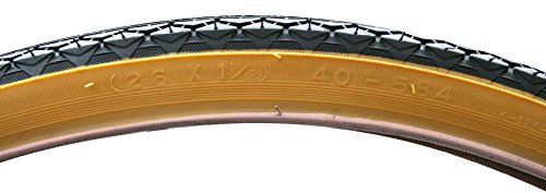DURCA Reifen Straße 26 x 1 – 1/2 schwarz/beige