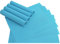matches21 Edle Tischsets Platzsets BORDA Platzmatten 8er Set hellblau türkis gewebt aus Kunststoff 46x33 cm abwaschbar Platzdeckchen Esstischunterlagen vom Tischwäsche Spezialist