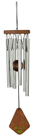 NATURE'S PG14SV MELODY - Premium Klangspiel, ca. 14 Zoll/ca. 35 cm, silberfarben