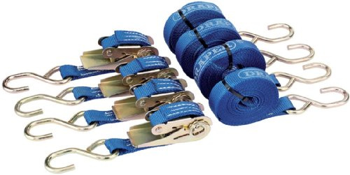 Draper 45279 Spanngurte, Rattan, 4 Stück