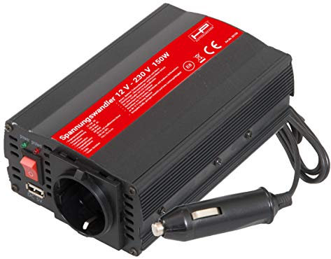 HP-Autozubehör 20150 Spannungswandler 150W 12-230V
