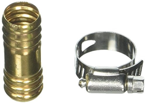 Orbit Laiton 5/8 Tuyau d'arrosage Repair – Tuyau d'arrosage pelouse, Jardin W/Colliers de Serrage, 58137 N Shank cuivré