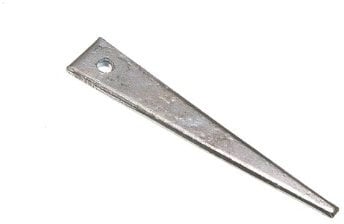 Pack of 12 Drive in Hardened Steel Hammer in Vine Eyes 75Mm