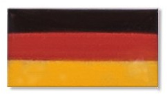 BLIDES Brillen Aufkleber Square Flag Deutschland