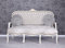 Salonsofa Sofa Vintage Sitzbank Couch Shabby Chic Polstersofa Samt cat361d18 Palazzo Exklusiv