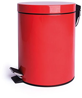 Excelsa Cleany Poubelles Rouge 5 l