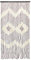 JVL 11-087B Provence Hanging Wooden Beaded Door Diamonds Curtain Screen, Multi-Colour, 90 x 180 cm