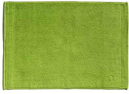 möve Superwuschel Duschvorlage 50 x 70 cm aus 100% Baumwolle, peridot