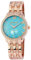 Excellanc Damen – Uhr Metall Armbanduhr Strass Analog Quarz 1800013