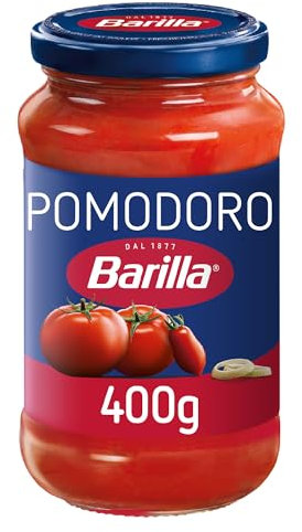 Barilla Pastasauce Pomodoro – Tomatensauce 1 Glas (1x400g)