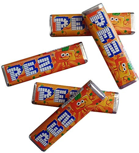 Saveur de Orange Fruité Pez recharges (pack de 12)