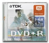TDK Dvd + r 47 4.7GB - Confezione da 1