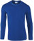 Gildan Men's Soft Style L/Sleeve T-Shirt, Blue (Royal), Large