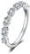 JewelryPalace Verlobungsring Eheringe Ring Silber 925 Damen, Zirkonia Silberringe Trauringe Damenring Vorsteckring Hochzeitsringe Antragsring Memoirering Ewigkeitsring Band Ringe Set, Damen Schmuck