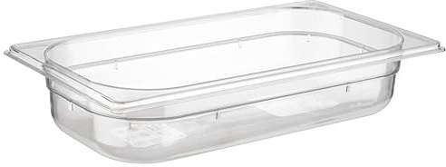 APS 82018 GN 1/3 Polycarbonat Behälter, 32, 5 x 17, 6 x 6, 5 cm 2.4 ltr.