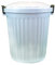 Denox DEN077 Cubo Óscar 43 litros, Blanco, ø420x480 mm