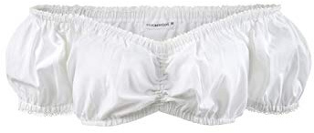 Stockerpoint Damen Georgette Dirndlbluse, Weiss, 44