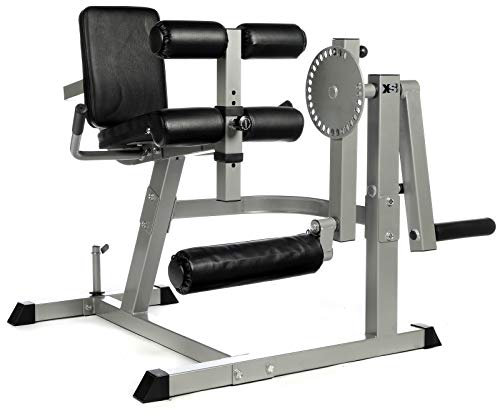 Pro Heavy Duty Seated Leg Curl & Extension Machine Quads Hamstrings Press by XS Sports