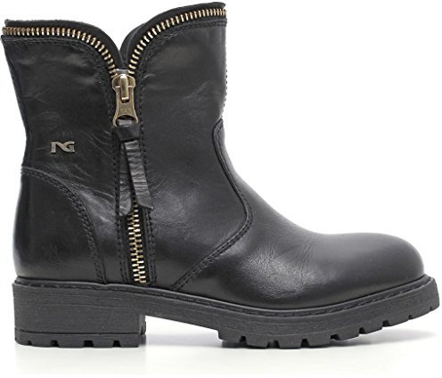 Nero Giardini Junior Tronchetto Bambina in Pelle A632022F - 100 (29, Caracas Nero)