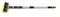 13ft Water Fed Telescopic Window Cleaning Pole With Built In Squeegee Blade, Soap Dispenser, Hose Fed Extendable Extended Window Cleaner Brush Tool Kit