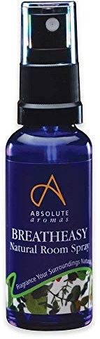 Absolutes Aroma Natürliches 'Breatheasy' Atmungsaktives Raumspray 30 ml - Mischung aus 100% reinen, natürlichen ätherischen Ölen, einschließlich Teebaum und Pfefferminze