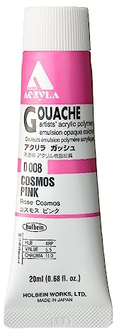 Holbein Acryla Gouache Cosmos Pink (A) 20ml