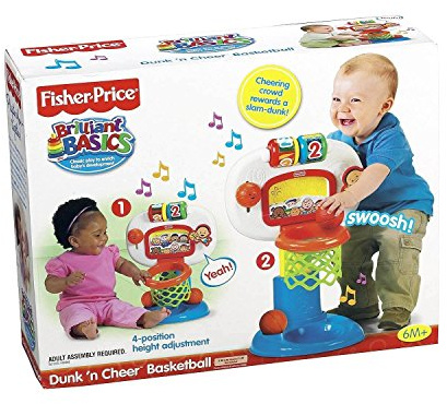 Mattel Basketballkorb Sounds und Beifall