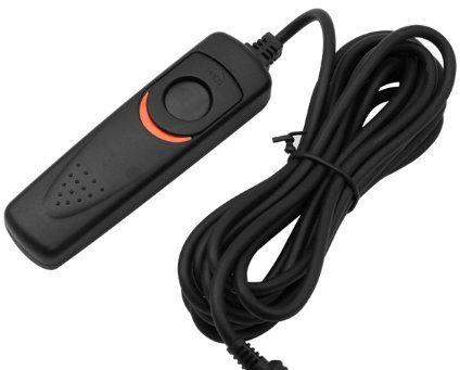 FOTGA Neu Timer Remote Shutter Release Cord für Canon EOS 50D/ 40D/ 30D/ 20D/ 10D/ D60/ D30/ 5D Mark II/ 5D/ 1DS Mark III/ 1D Mark III/EOS 1DS Mark II/ 1D Mark II/ 1DS/ 1D/ 7D