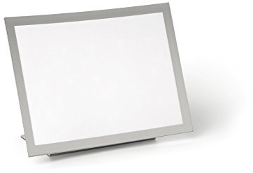 Durable Tischaufsteller Duraview Table (mit Magnetrahmen, für Aushänge in A4) 1 Stück, silber, 497923