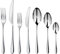 Robert Welch Arden Bright, 42 Piece Cutlery Set for 6 People. Made from Stainless Steel. Dishwasher Safe.
